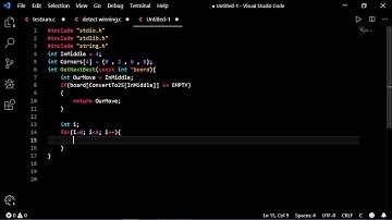 Project 2: Tic Tac Toe Game || Blocking The Middle Square and The Corners (Part 6)