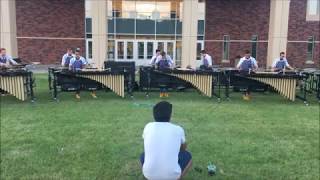 2018 River City Rhapsody - Rochester In The Lot - Blue Stars Front Ensemble