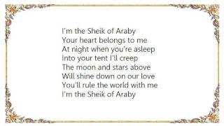 Video thumbnail of "Fats Domino - The Sheik of Arabi Instrumental Lyrics"