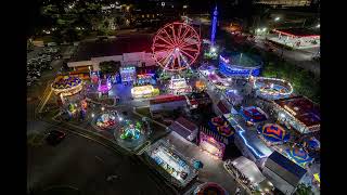 Mall Carnival Drone Hyperlapse