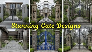 500+ Stunning Wrought Iron Gate Designs 2025 | Modern & Traditional Forged Gate Ideas for Home