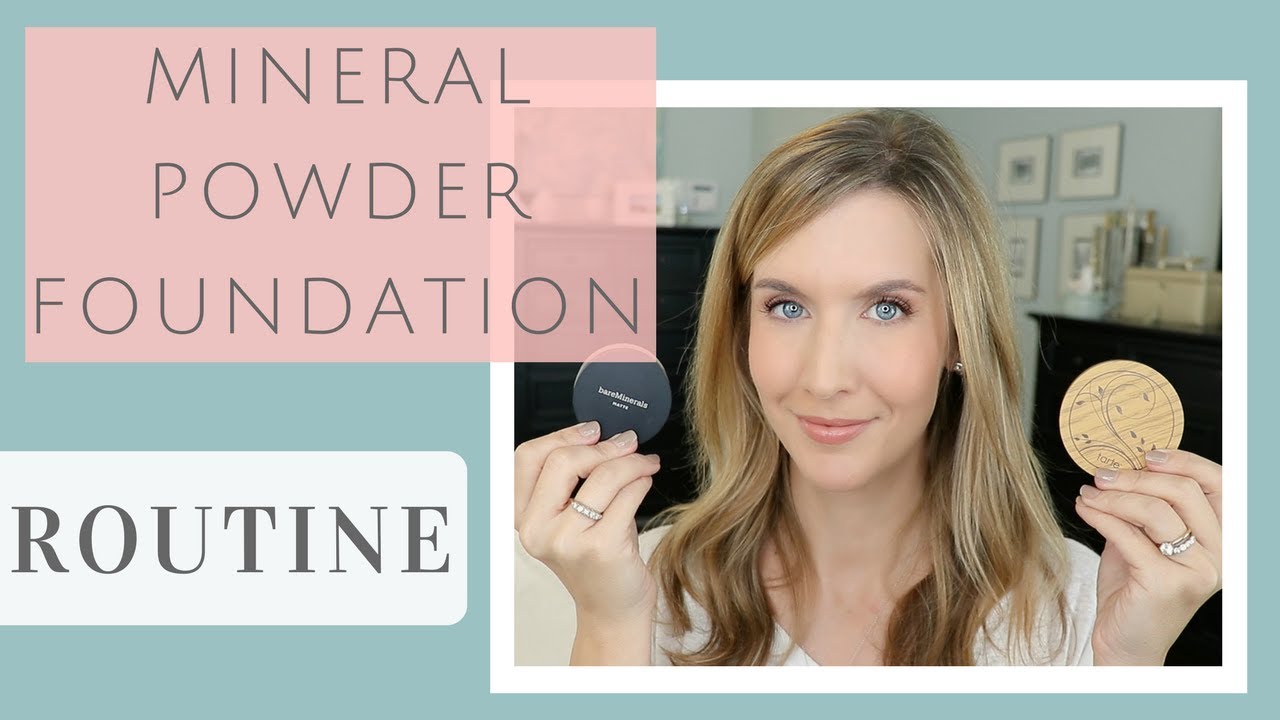 How To Apply Mineral Powder Foundation Youtube