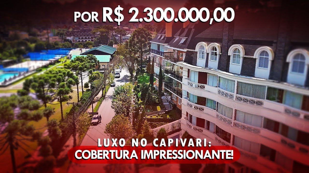 Vídeo do Imóvel: Cobertura duplex mobiliada com 3 vagas na Vila Capivari
