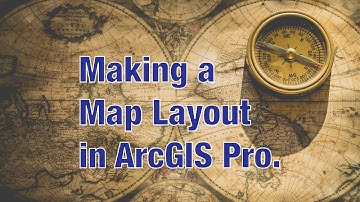 Make a map layout in ArcGIS Pro