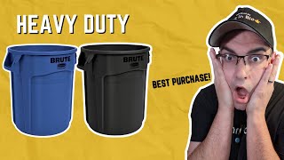 Check This Before Buying a Trash Can! | Rubbermaid Brute Trash Can Review