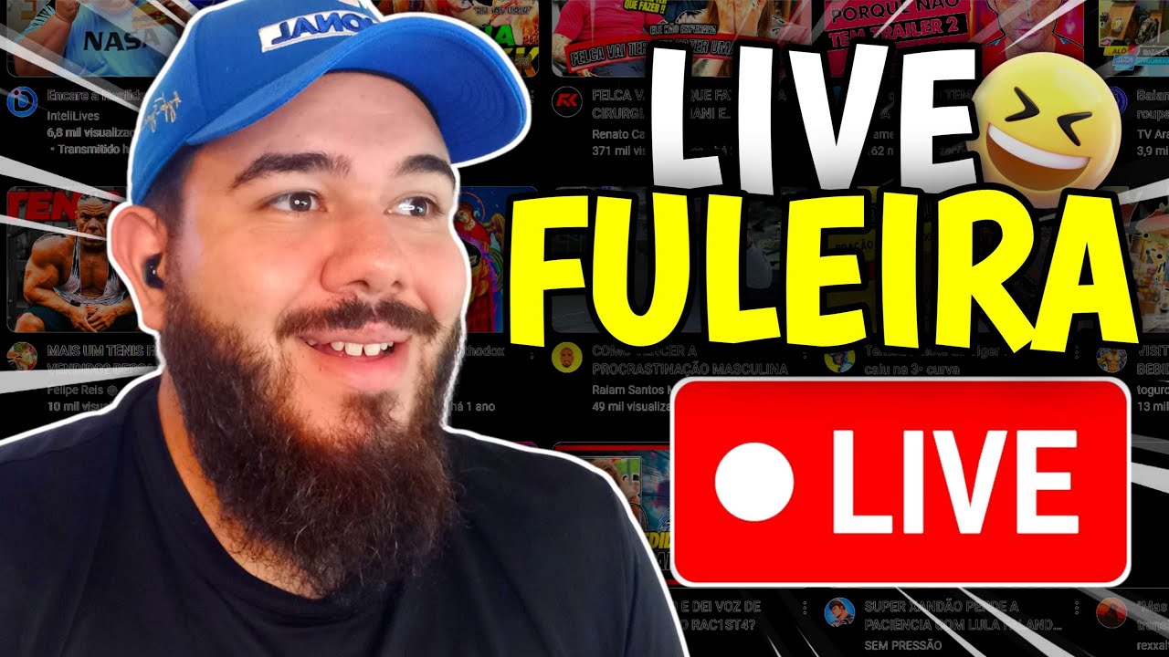 LIVE FULERA #55- BORA RESENHAR COM OS VIDEOS DE VOCÊS (REACT) - YouTube
