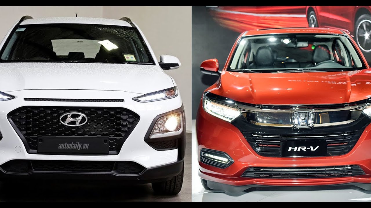 Honda HR-V 2018 vs. Hyundai Kona 2018: Bạn chọn xe nào? |AUTODAILY.VN|