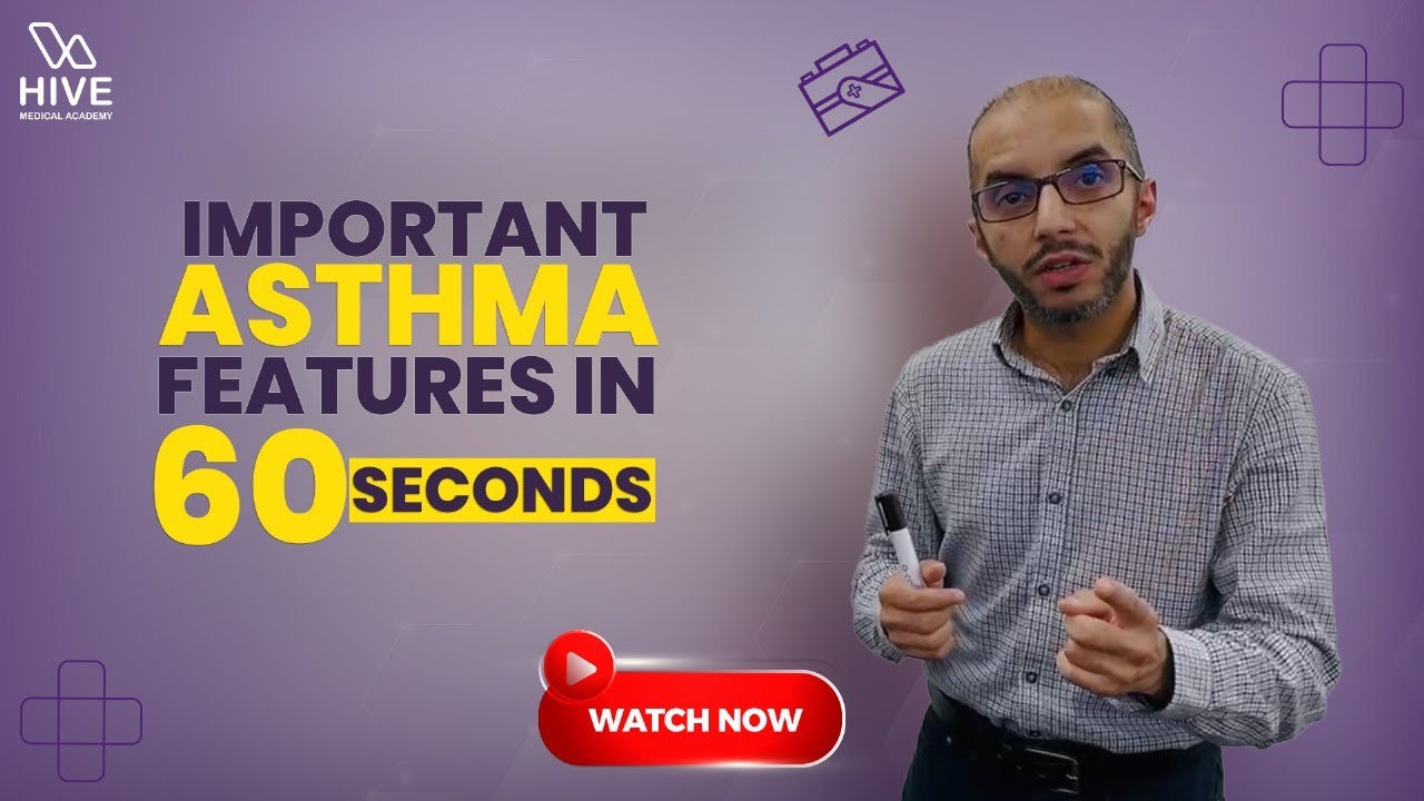 Learn about important ASTHMA FEATURES in 60 seconds. - YouTube