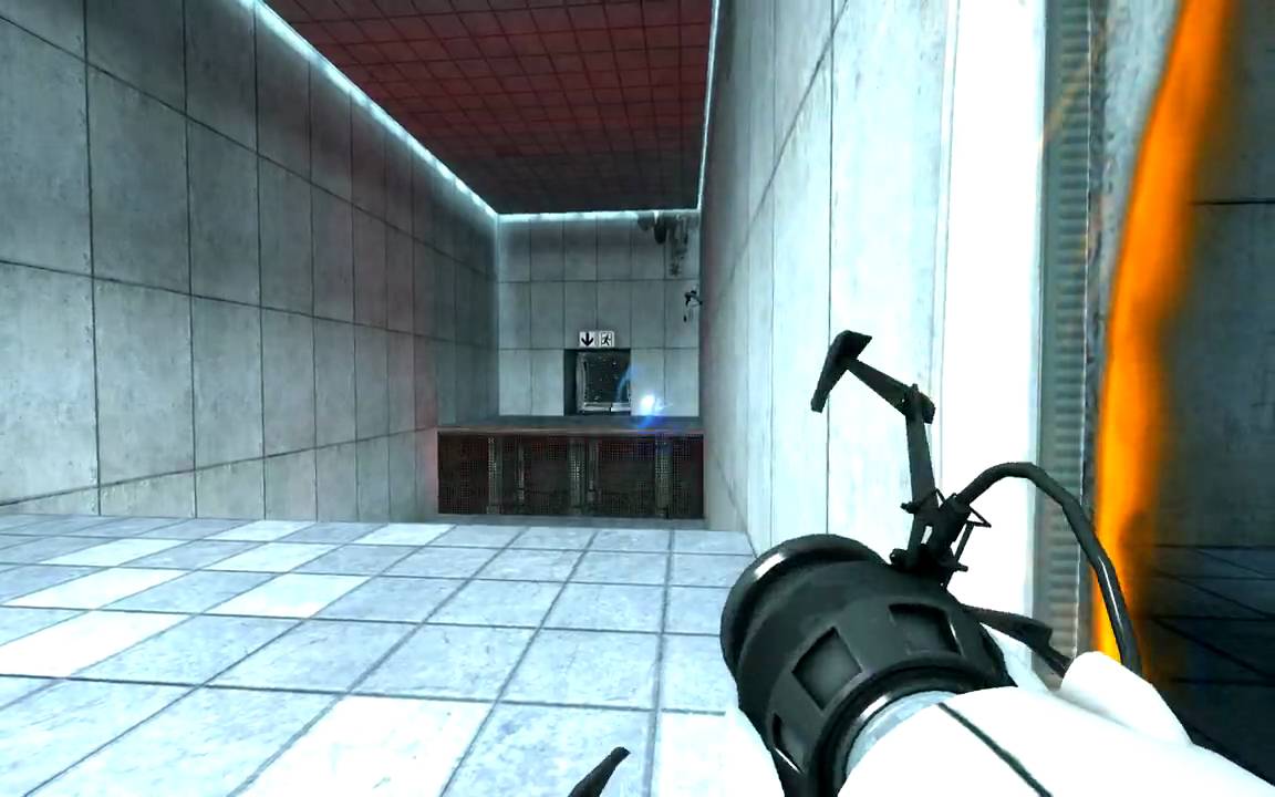 Portal Speed run level in 7sec.avi