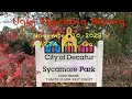 UTH Hike #14 Sycamore Park, Decatur Ga. Nov. 10, 2023