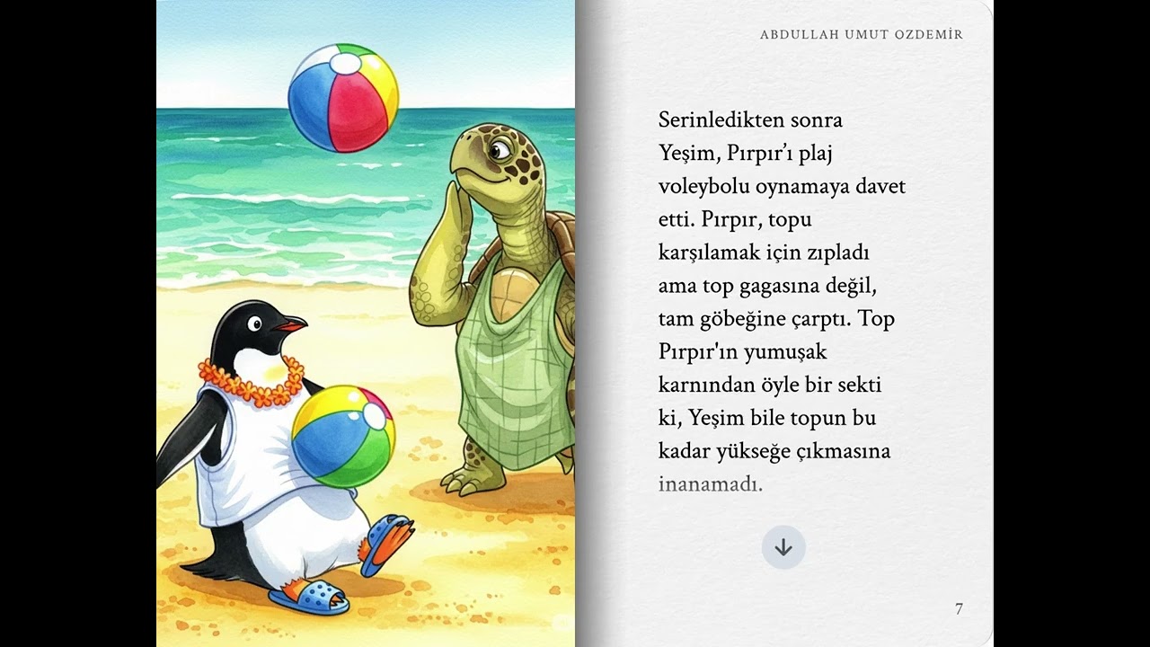 Penguen Pırpır’ın Bitmeyen Yaz Macerası