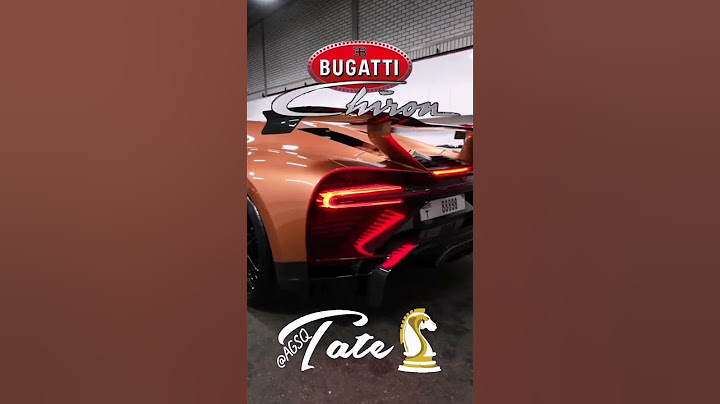 Andrew tate Bugatti Chiron Pur Sport | what color is your Bugatti #andrewtate #tate #bugatti