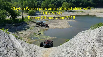 RZR Bouncer the "ENEMY" highlight reel! Clayton Wilson puts on an offroad clinic at Disney Offroad!