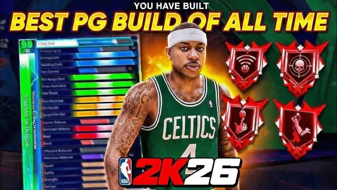 5'9 PG GOES CRAZY in NBA 2K26 All Star Takeover! 99 OVR Max Badges