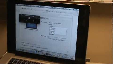 Use Quicktime to generate screencast video lectures, and upload to YouTube