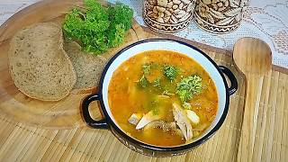 Русские щи с квашенной капустой. Русское похмельное блюдо. Наваристые, вкусные и насыщенные.