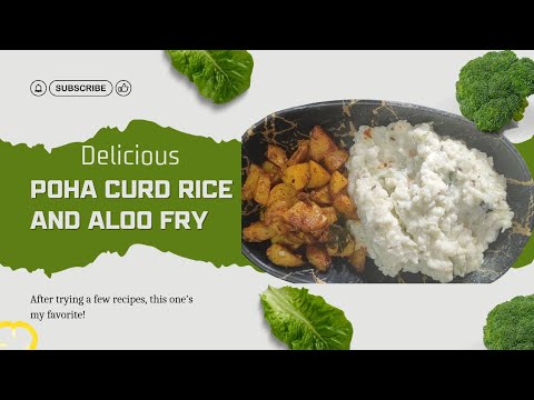 Poha Curd Rice Instant Poha Curd Rice - The Ultimate Summer Comfort Food - YouTube