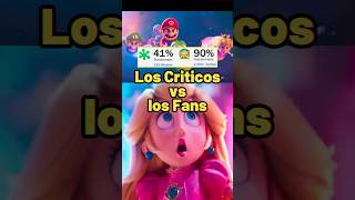 LOS CRITICOS vs LOS FANS por Mario Galaxy la Pelicula