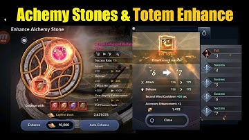 Black Desert Mobile Totem & Alchemy Stone Enhance & Strategy