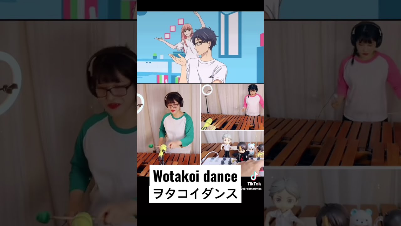 Wotakoi marimba cover 