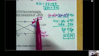 Geometry - 6.4 Rhombus & Rectangle Notes