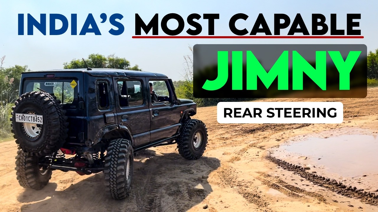 India's Extremely Modified JIMNY's TEST | Offroad Adventures | Gerrari Offroaders X Aaruksh