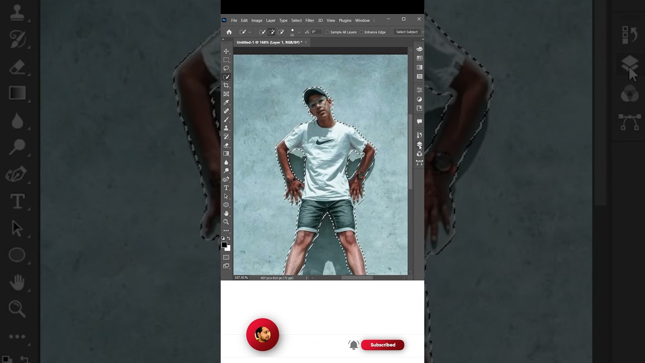 Learn Advance use of puppet warp tool in photoshop 
