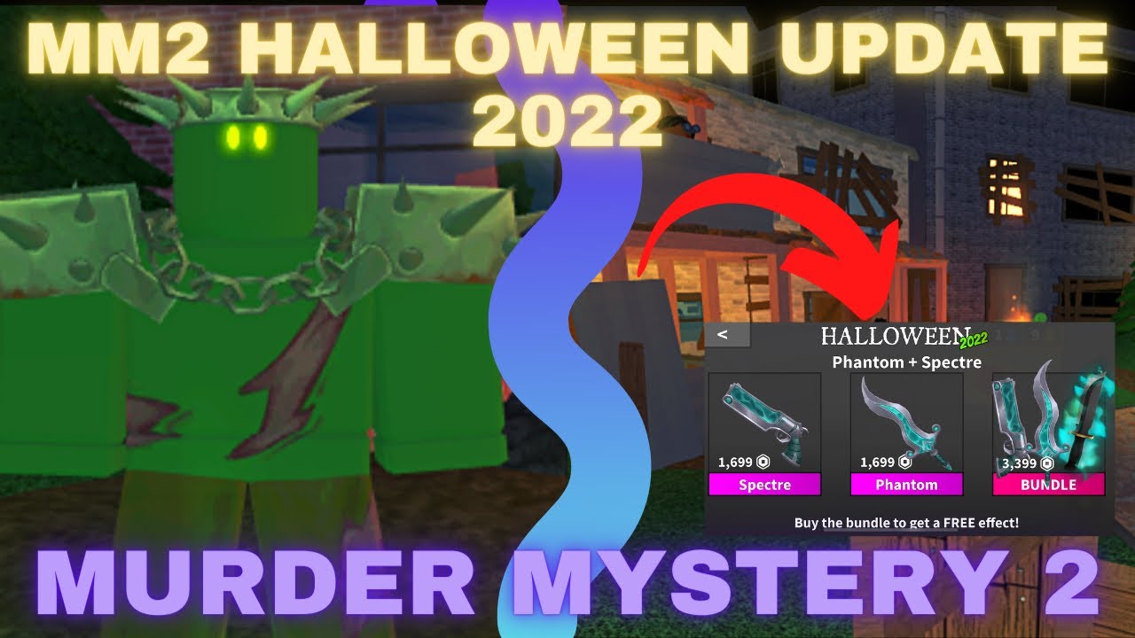 MM2-ROBLOX-MURDER MYSTERY 2 GODLY HALLOW SET HALLOWEEN (FAST