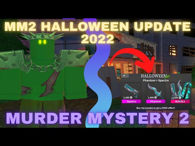 THE MM2 HALLOWEEN UPDATE WAS LEAKED (Murder Mystery 2) 