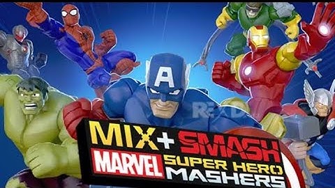 Mix+Smash Marvel Super Hero Mashers gameplay part 1