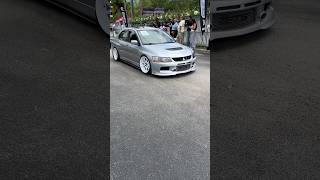 Mitsubishi EVO9 leaving Supercar Saturday Florida #jdm #evo9  #evolution