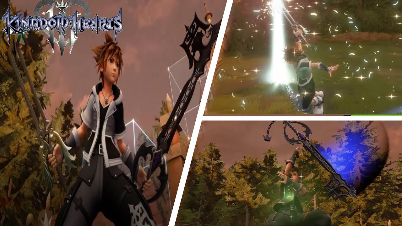 Kingdom Hearts 3 Double Form Oblivion Oathkeeper Gameplay Youtube