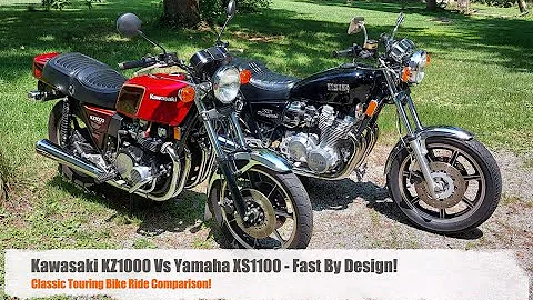 Kawasaki KZ1000 Vs Yamaha XS1100 - Specs, Sound, Acceleration - Classic Motorcycle Comparison!