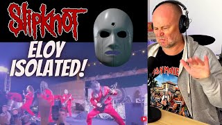 Drum Teacher Reacts: ELOY CASAGRANDE | ISOLATED DRUMS! - Slipknot 25th anniversary show | MIND BLOWN
