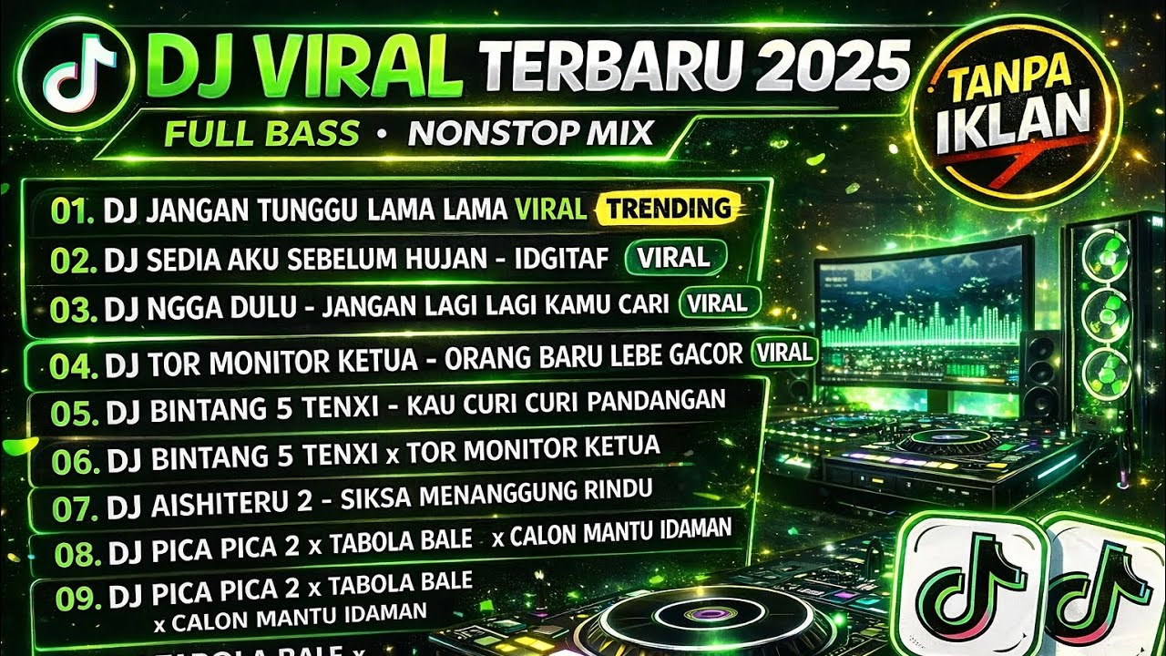 [NO IKLAN] DJ TIKTOK TERBARU 2026🎵DJ JANGAN TUNGGU LAMA LAMA🎵DJ IDGITAF - SEDIA AKU SEBELUM HUJAN