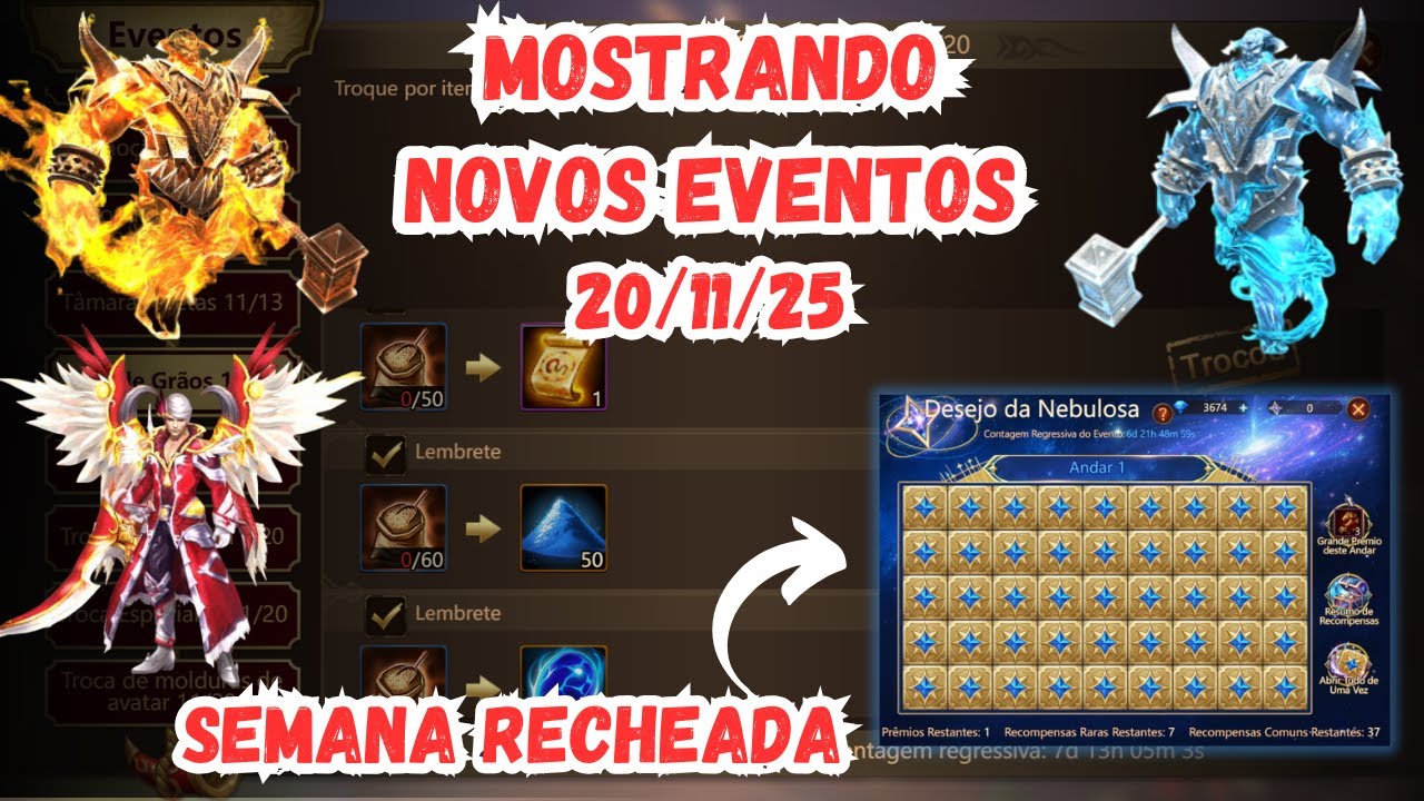 "Super Eventos " New Top Eventos 20/11/25  - Wartune Ultra