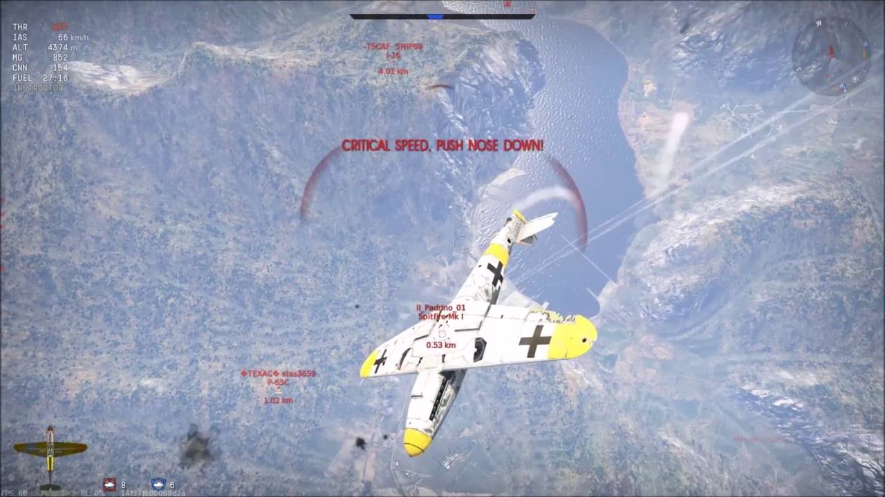 Warthunder Gameplay Aerial Dogfighting Maneuvers The hammerhead YouTube