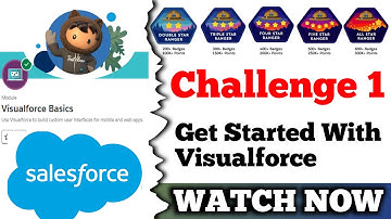 Get Started with Visualforce || Visualforce Basics || Salesforce || Challenge 1