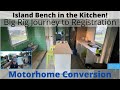 Bus Conversion. Island Bench Install in the Kitchen &amp;  HEAPS MORE!