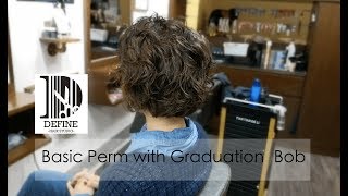 Basic Perm with Graduation Bob