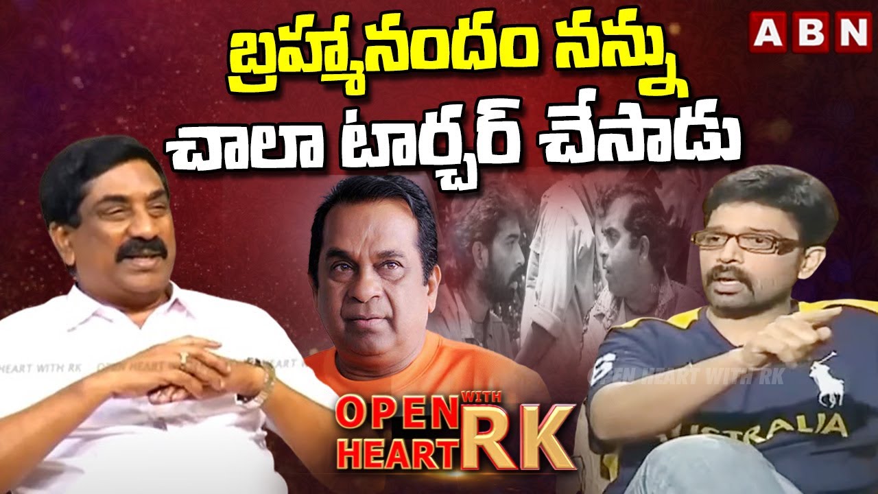 బ్రహ్మానందం నన్ను చాలా టార్చర్ చేసాడు! : JD Chakravarthy Sensational Comments On Bramhanandam| OHRK