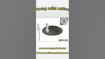 cutting spring collet#cuttingdiscforspringcollet