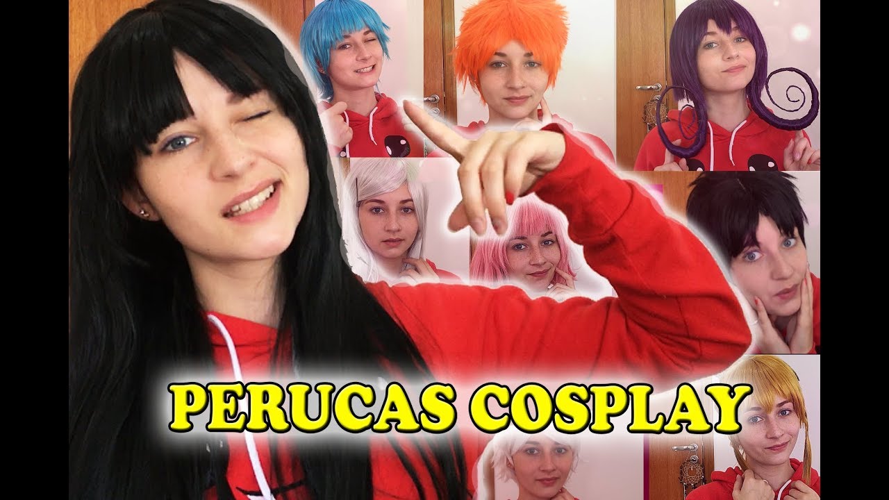 Minhas Perucas de Cosplay!