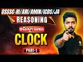 OSSSC-RI/ARI/AMIN/ICDS/JA || REASONING || ABHIMANYU SERIES || CLOCK || PART - 1 || #osssc