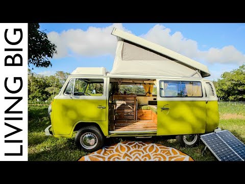 Van Life In A Renovated Vw Kombi Westfalia Youtube
