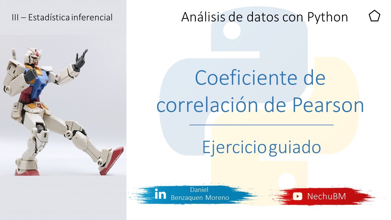 20 - Python Calcular el coeficiente de correlación de Pearson con numpy ...