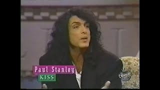 KISS - Paul Stanley on Politically Incorrect - 1994