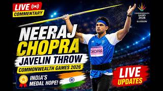 🔴Neeraj Chopra LIVE | Men's Javelin Throw Qualification | Commonwealth Games 2026 | Live Commentary screenshot 4