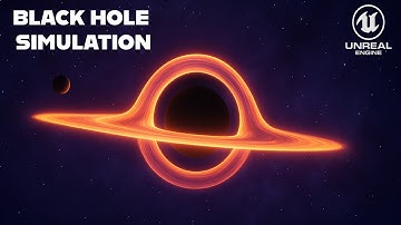 Real-Time Black Hole Simulation in Unreal Engine 5