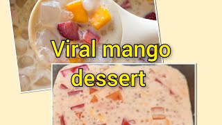 VIRAL MANGO DESSERT SIAM VE ANG AW#SECRET KITCHEN MIZORAM 🫕